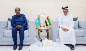 President Hassan Sheikh meets UAE Ambassador in Mogadishu